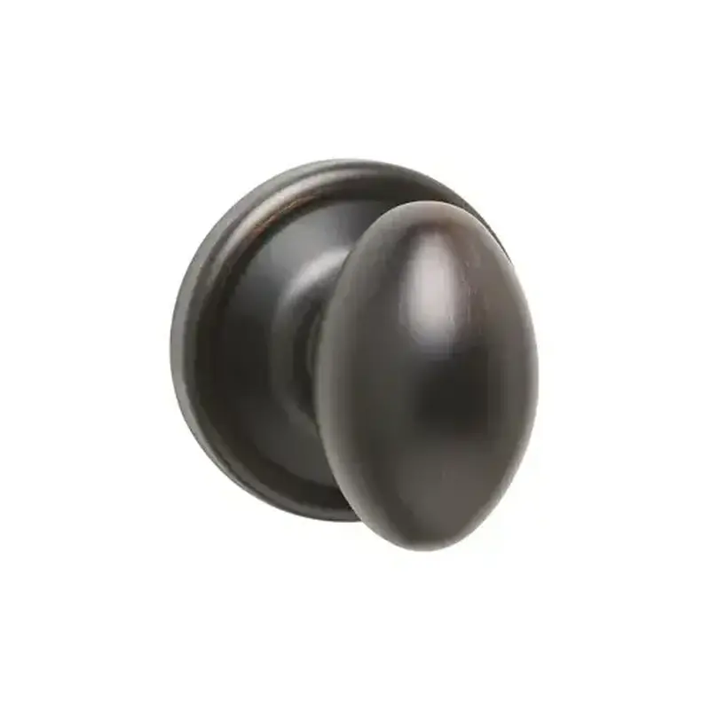 Weiser Lock GA101L11P6LR1 Passage, Laurel Knob, Non-Keyed, Medium Duty, Cylindrical Lock, 6-Way Adjustable Latch, Radius Corner Strike, UL, Grade 2, 11P/716 Venetian Bronze