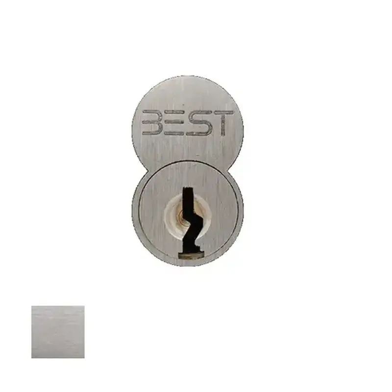 BEST 1C7GP1626 Standard 7 Pin GP Keyway Uncombinated Core Satin Chrome Finish