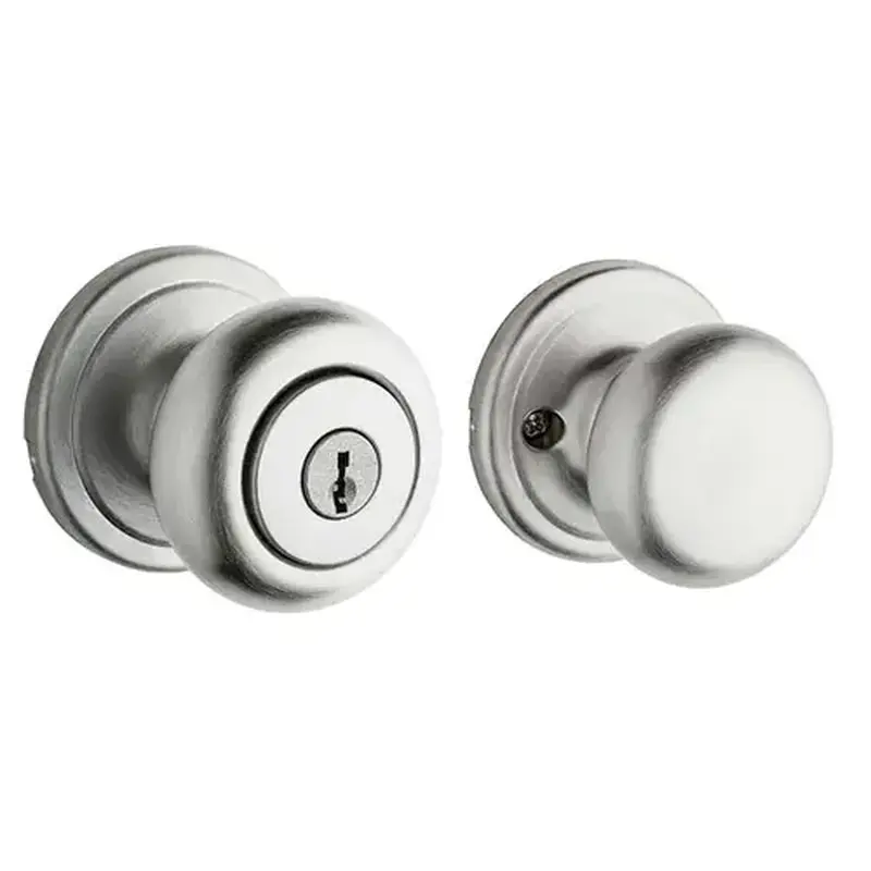 Kwikset 750H-26D-6AL-RCS Hancock Keyed Vestibule Knob Satin Chrome