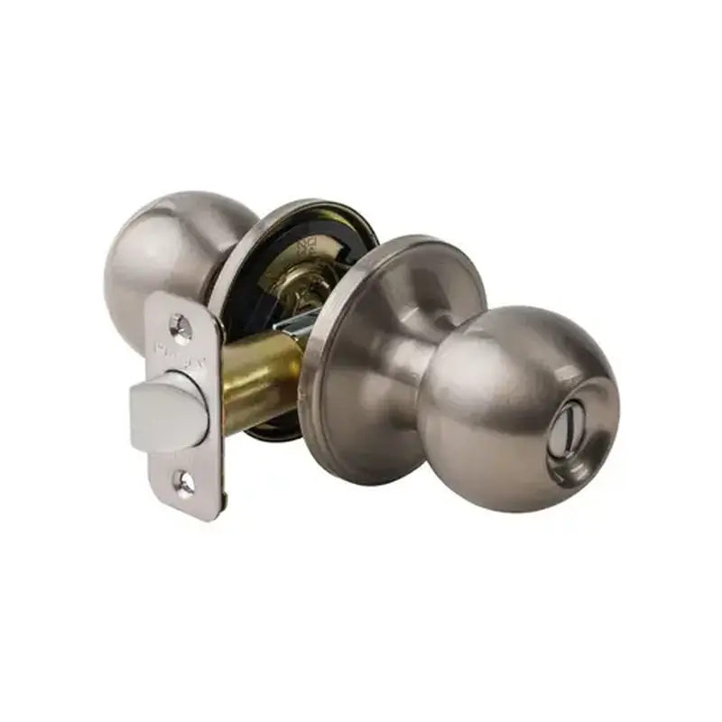 Pamex FT3P10 Saturn Knob Privacy Lock Satin Nickel Finish