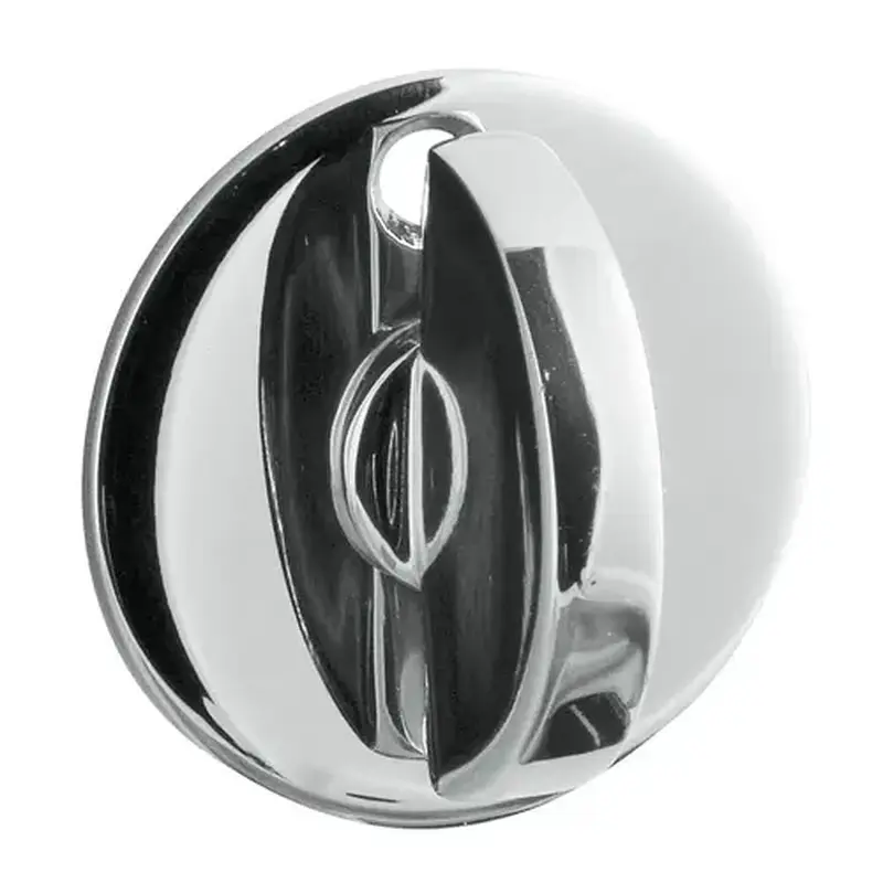 Baldwin 6750260 Estate Turn Piece w/Backplate Polished Chrome