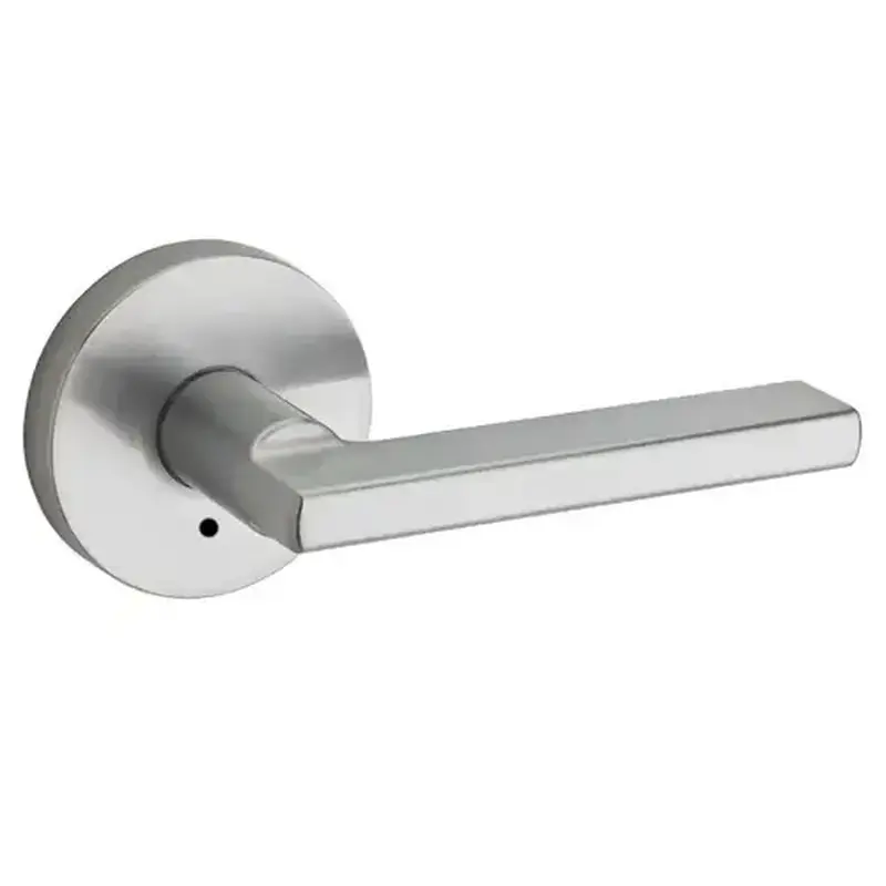Kwikset 155HFL-RDT-26D-6AL-RCS Halifax Privacy Lever Satin Chrome