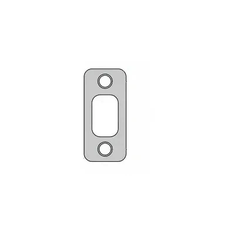 Kwikset 85063-5 Deadbolt Strike, Satin Brass Blackened