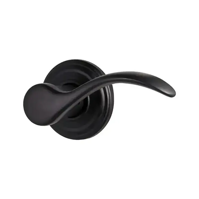 Kwikset 720PML-514-RCAL-RCS Pembroke Passage Lever Iron Black