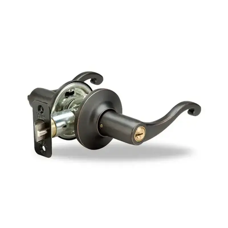 Yale Residential 771SL-SP-10BP-01421-02000 Savannah Entry Lever, Oil Rubbed Dark Bronze
