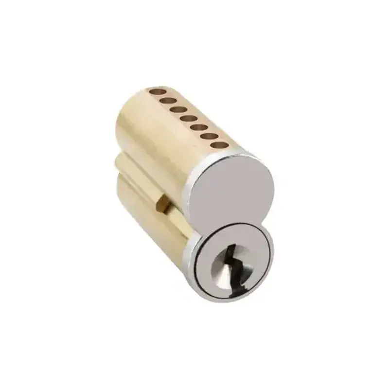 Stanley 7CS7F1626 7 Pin Small Format Interchangeable F Keyway Uncombinated Core Satin Chrome Finish
