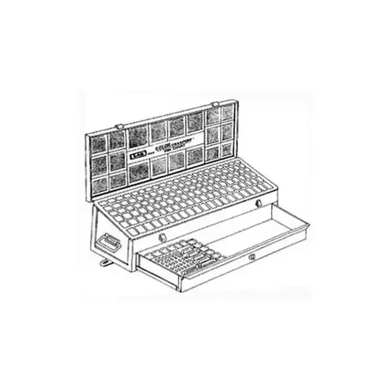 LAB EPD005 Super Wedge Pin Kit with Drawer, .005 System (Metal Wedge)