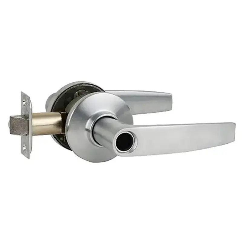 Schlage Commercial S51LD JUP 626 S Series Entry Less Cylinder Jupiter with 16-203 Latch 10-001 Strike Satin Chrome Finish