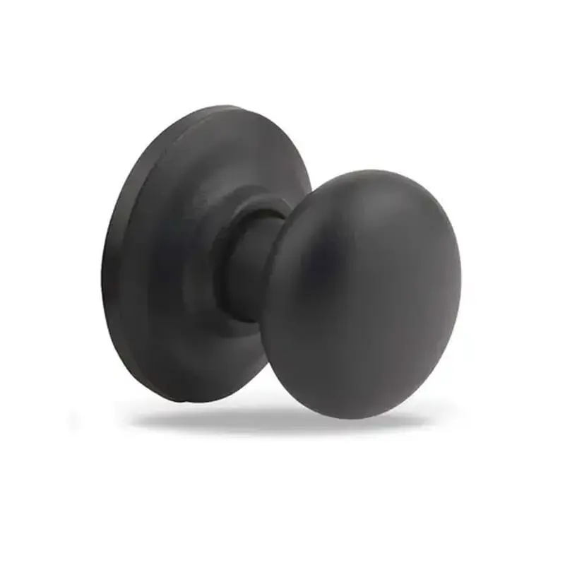 Yale Residential 80CB-SP-BSP Cambridge Dummy Knob, Black Suede Powder