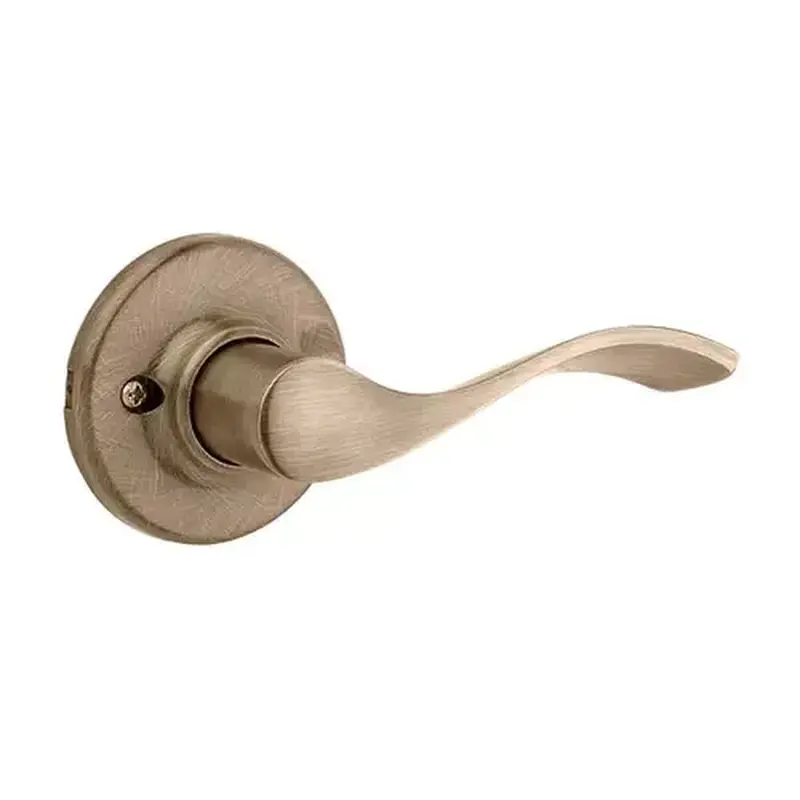 Kwikset 200BL-5-6AL-RCS Balboa Passage Lever Satin Brass Blackened