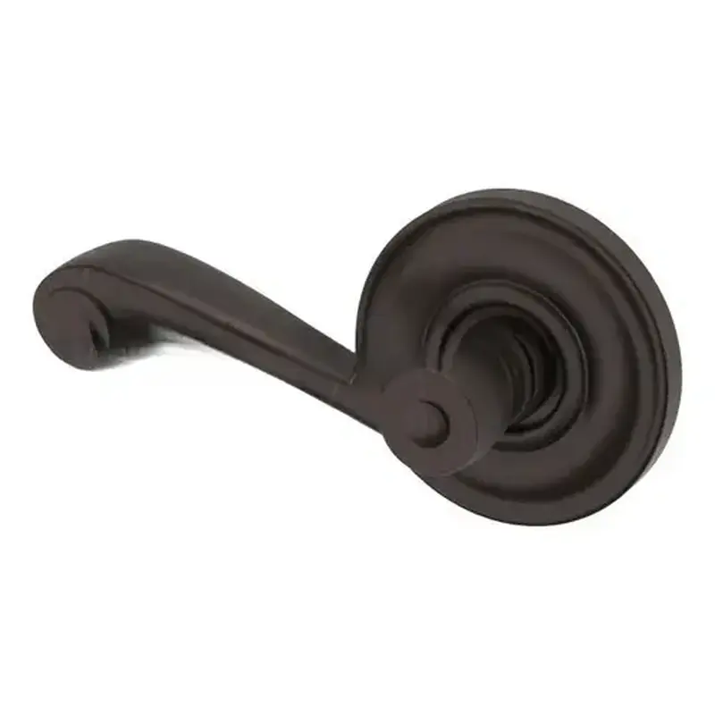 Baldwin 5103-112-LDM Preconfigured 5103 Lever with 5048 Rose Left Hand Half Dummy Lock Venetian Bronze Finish - Baldwin Quickship Item *