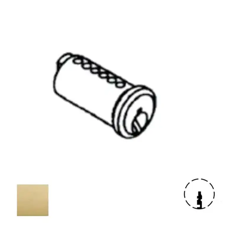Corbin Russwin 488K98 N28 606 2000 Series Key-In-Knob Cylinder Plug Only, Satin Brass