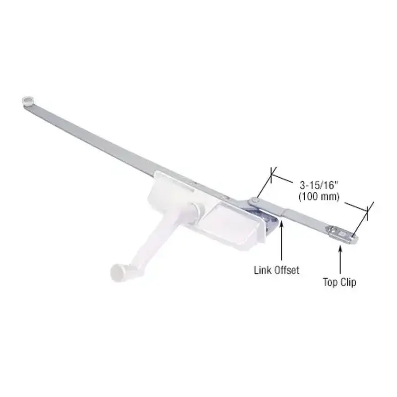EntryGard EP23006 White Right Hand Dual Arm Casement Window Operator