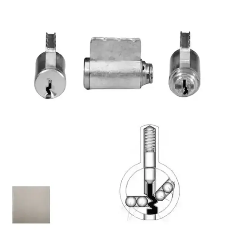 Master Lock D125G3-DD-15-KA4 Single Deadbolt Cylinder