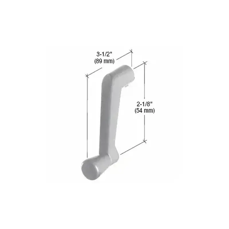 CRL WH24511 Aluminum Window Operator Handle with 11/32" Spline Size