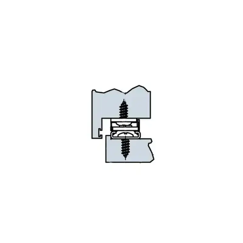 Brixwell 28-14-2-07 4 Bar Hinge Assembly with 55dg Stop Stainless Steel