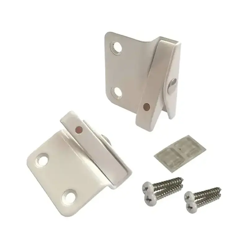 Brixwell 50-1363sbw Double Hung Vent Lock Single Action Retro Fit Set White Finish