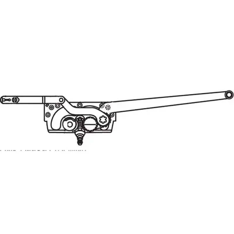 Brixwell 36-191 Dual Arm Casement Operator E-Gard Truth Right Hand detatch Clips Can Be Reversed