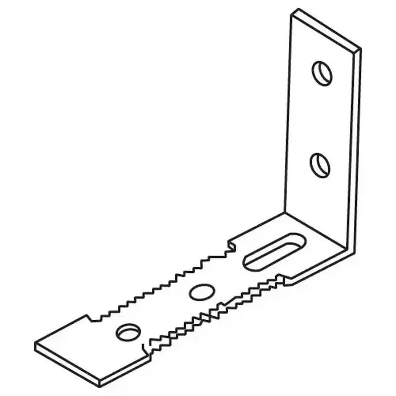 Brixwell 39-575 Sash Adapter Bracket for Casement Window stainless Steel