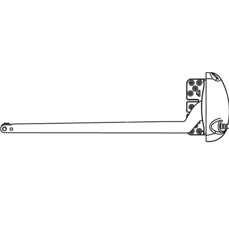 Brixwell 36-510W-xd X Drive Casement Operator for Vinyl Window White 13-1/2in Single Arm Length handle Sold Separate