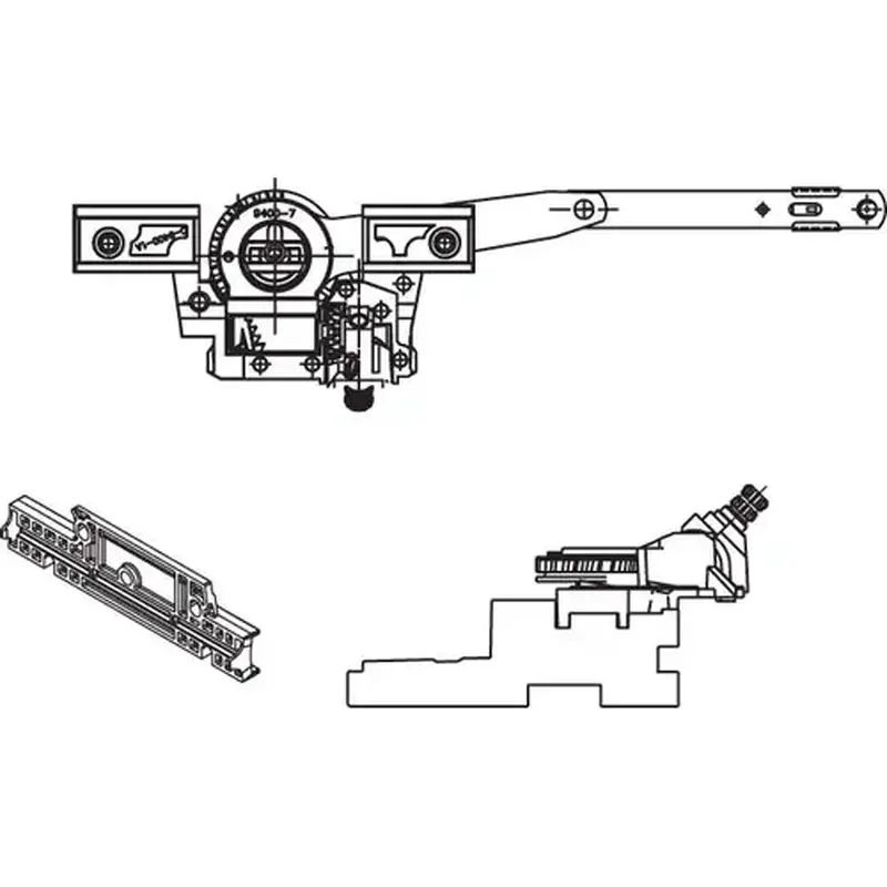 Brixwell 750-1361399 Split Arm Casement Operator perma Shield Enhanced adapter Plate Included standard Type