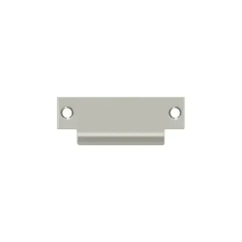 Deltana SPBDB478U15 ANSI Blank T- Strike, 4-7/8" x 1-1/4", Without Hole in Brushed Nickel