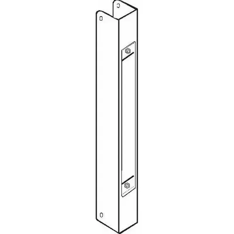 Don Jo 504FE10B Mortise Lock Wrap Around Plate for 86 Cut Out Oil Rubbed Bronze Finish