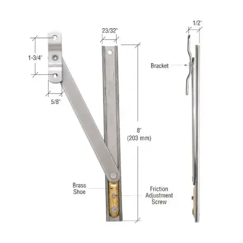 Prime-Line EP24051 8" Standard Friction Adjuster