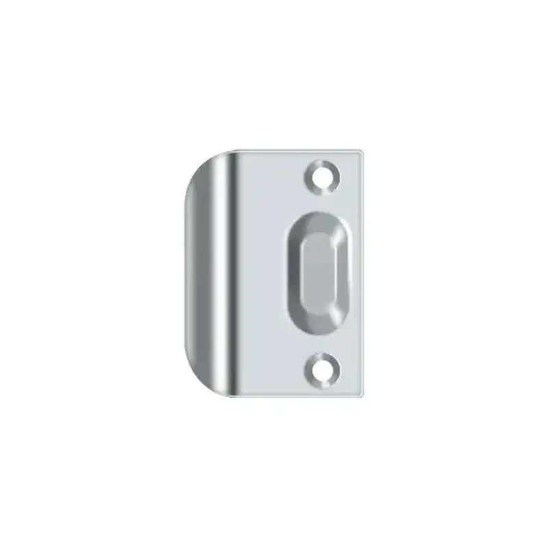 Deltana FLSP335U26 Full Lip Strike Plate For Ball Catch and Roller Catch in Polished Chrome