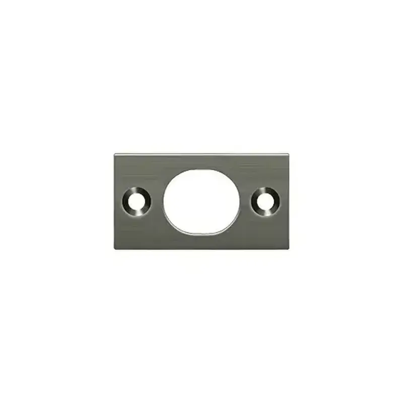 Deltana SP6FBU15A Strike Plate For 6" Flush Bolt in Antique Nickel