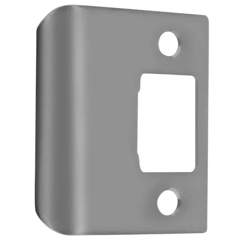 Deltana SPE200U26D 2-1/4" x 1-1/2" (2" OAL) SC Extended Lip Strike - Satin Chrome