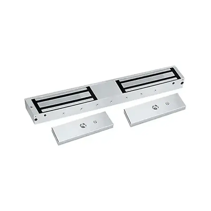 CRL MLST1202U Standard Double Door Unmonitored Electromagnetic Lock Brushed Aluminum