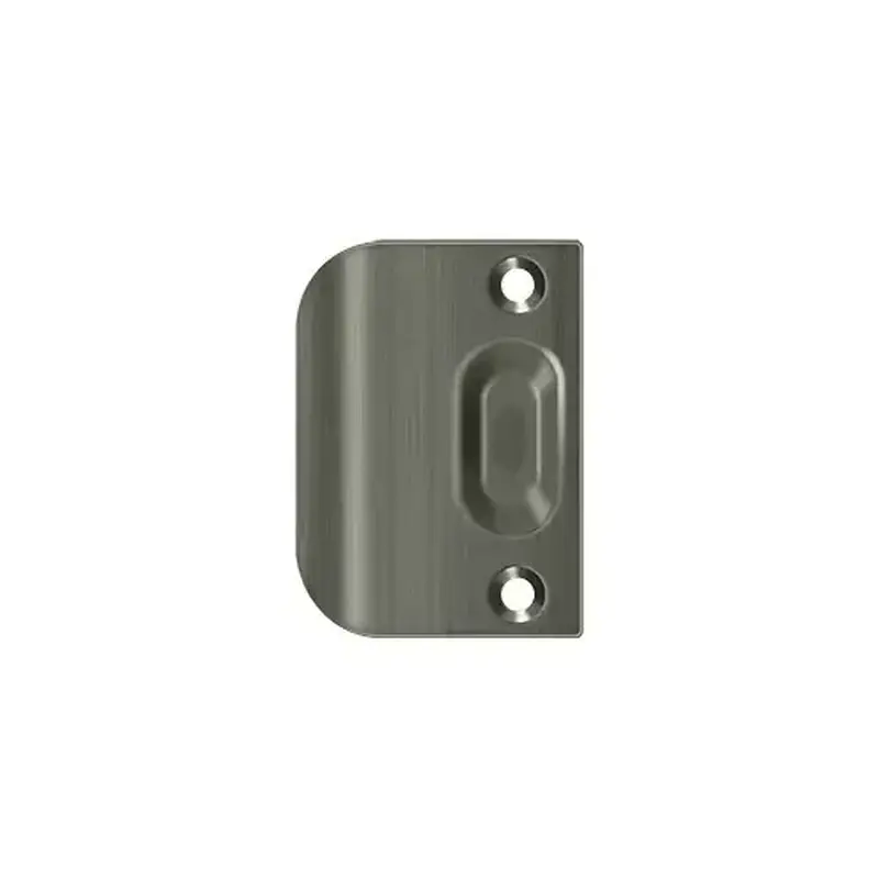 Deltana FLSP335U15A Full Lip Strike Plate For Ball Catch and Roller Catch in Antique Nickel