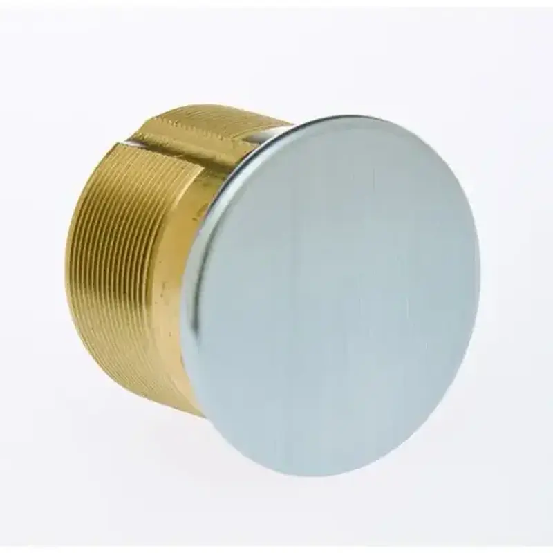 Kaba Ilco 716026 1" Dummy Mortise Cylinder Bright Chrome Finish