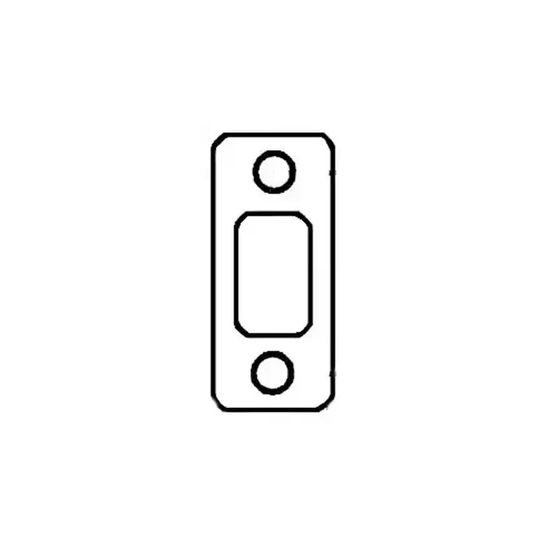 Kwikset 85279-690 Deadbolt Strike, Dark Bronze Painted