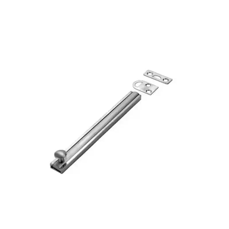Don Jo SB-4619 5/8" x 4" Surface Slide Bolt Satin Nickel Finish