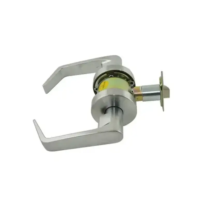 Falcon W511SRD626 W Series Office Dane Lever Small Rose Lock C Keyway with 30197 Latch 30148 Strike Satin Chrome Finish