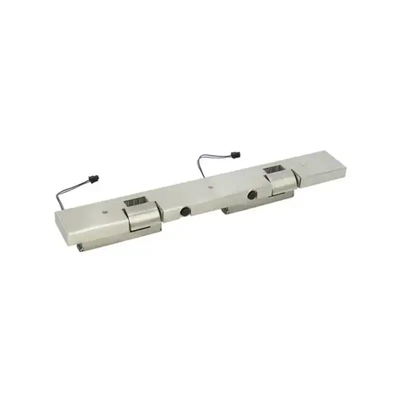 FHC HPE2BSFS Double Door Electric Strike Stop Kit With HS3101FS Installed - Brushed Stainless