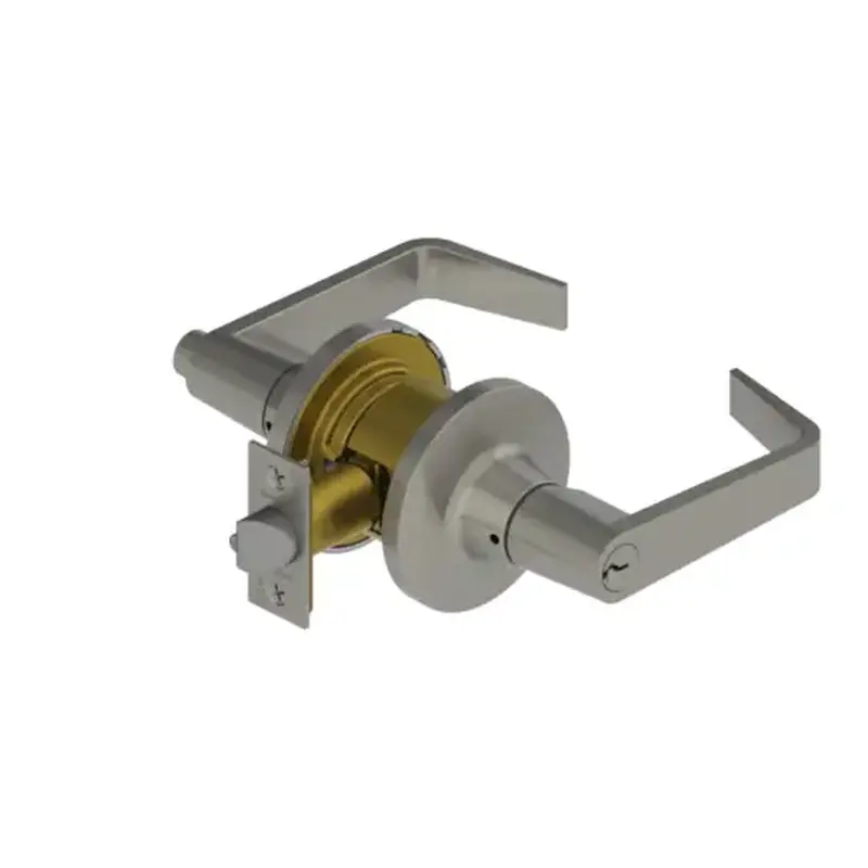 Hager 026836 3653 August Lever Office / Entry Tubular Lock Satin Chrome Finish