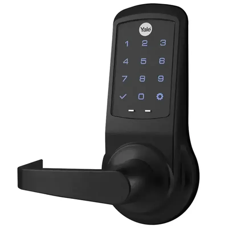 Yale AU-NTB642-NR 676 Cylindrical Lock with Keypad Trim Flat Black Coated