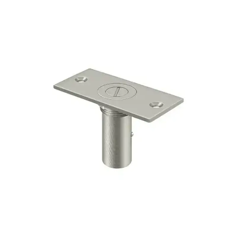 Deltana SPDP35SU15 Dust Proof Strike 3-1/2" x 1-5/8" w/Safety Lock in Brushed Nickel