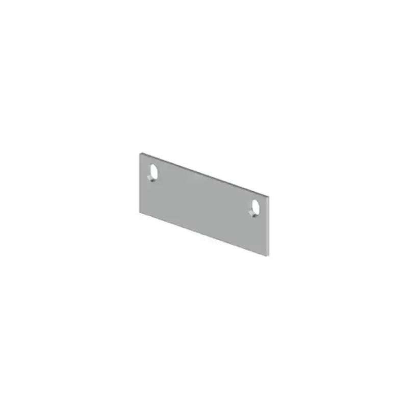 Hager 023340 336G 1-3/4" x 5" Door Edge Filler Plate, Prime Coat Finish