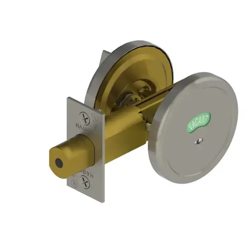 Hager 023405 3216 Thumbturn by Occupancy Indicator Deadbolt Satin Chrome Finish