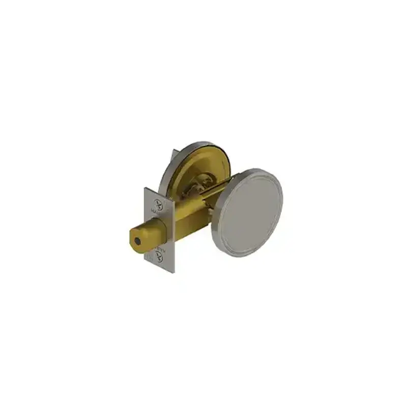 Hager 118136 3220 Thumbturn by Blank Plate Deadbolt Satin Chrome Finish