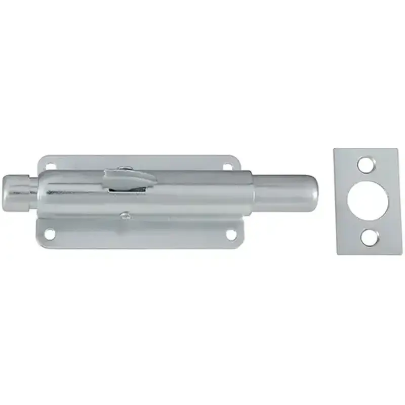National Hardware N236-338 Foot Bolt, 4-31/32 in L Bolt, Steel, Zinc