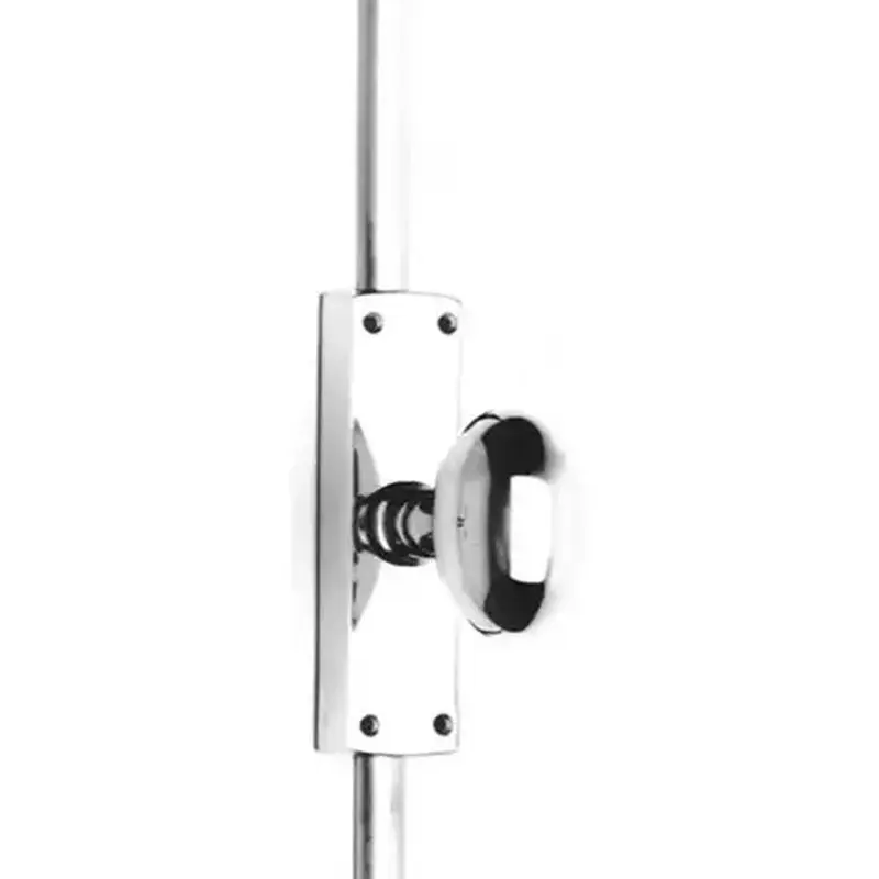 Omnia 432CR.1 Cremone Bolt Set Bright Brass Finish