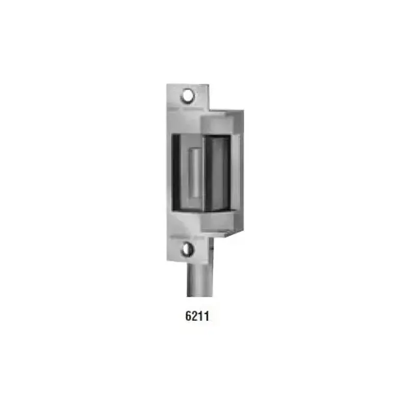 Von Duprin 6211DS32D Fail Secure 24V DC Electric Strike with Dual Switch, Satin Stainless Steel Finish