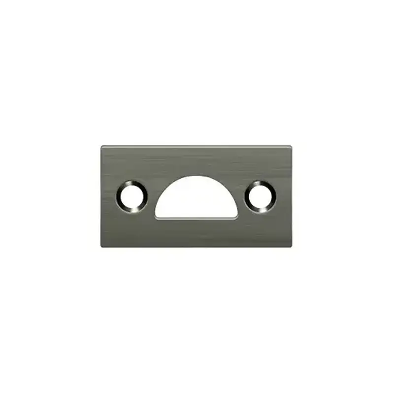 Deltana 178MSTU15A Mortise Strike, Solid Brass in Antique Nickel