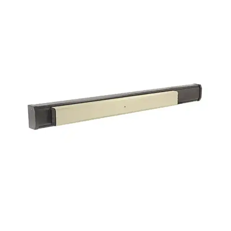 Jackson 311285L37690 Champagne 36" 1285 Push Pad Concealed Vertical Rod Left Hand Reverse Bevel Panic Exit Device Matte Black