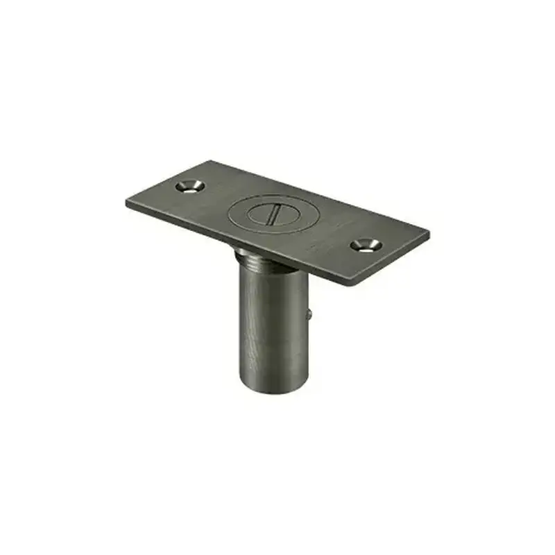 Deltana SPDP35SU15A Dust Proof Strike 3-1/2" x 1-5/8" w/Safety Lock in Antique Nickel